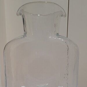 BLENKO 384 Clear Glass Bottle